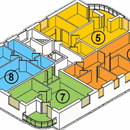 شقة Haus Niedersachsen 7 *