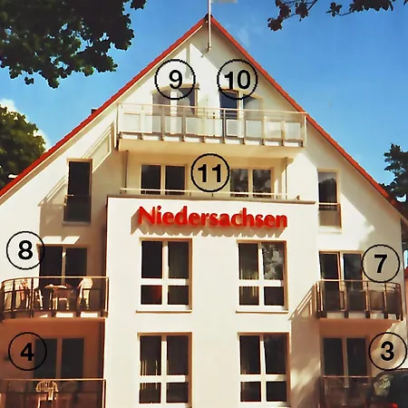 Апартаменты Haus Niedersachsen 7